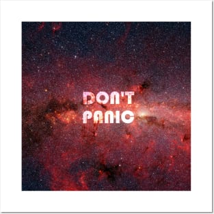 Don't Panic Posters and Art